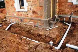 outside drainage Lee